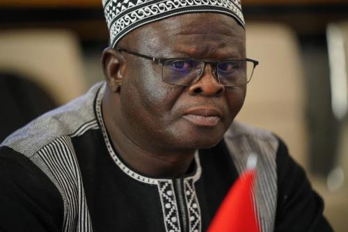 Latin PODA, Premier président de la Cour des comptes du Burkina Faso