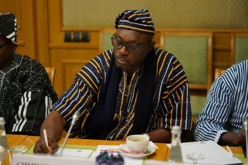 Le Président de la Chambre de contrôle des opérations des collectivités territoriales, Abdoul-Karim